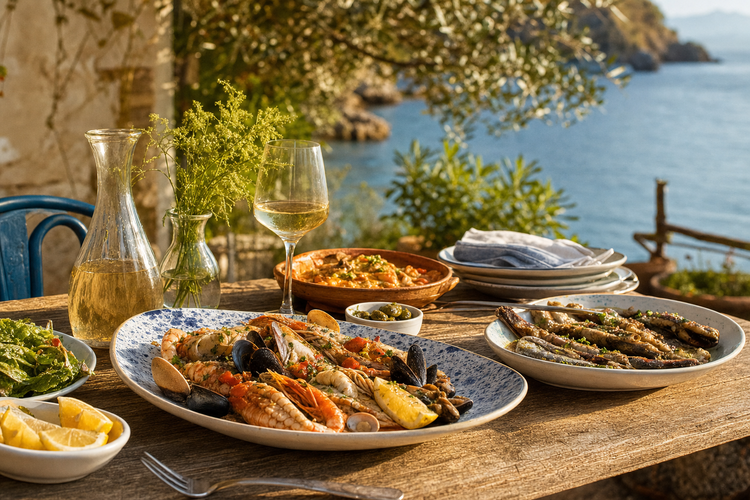 Italiaanse visgerechten: smaken van kust, meren en eilanden