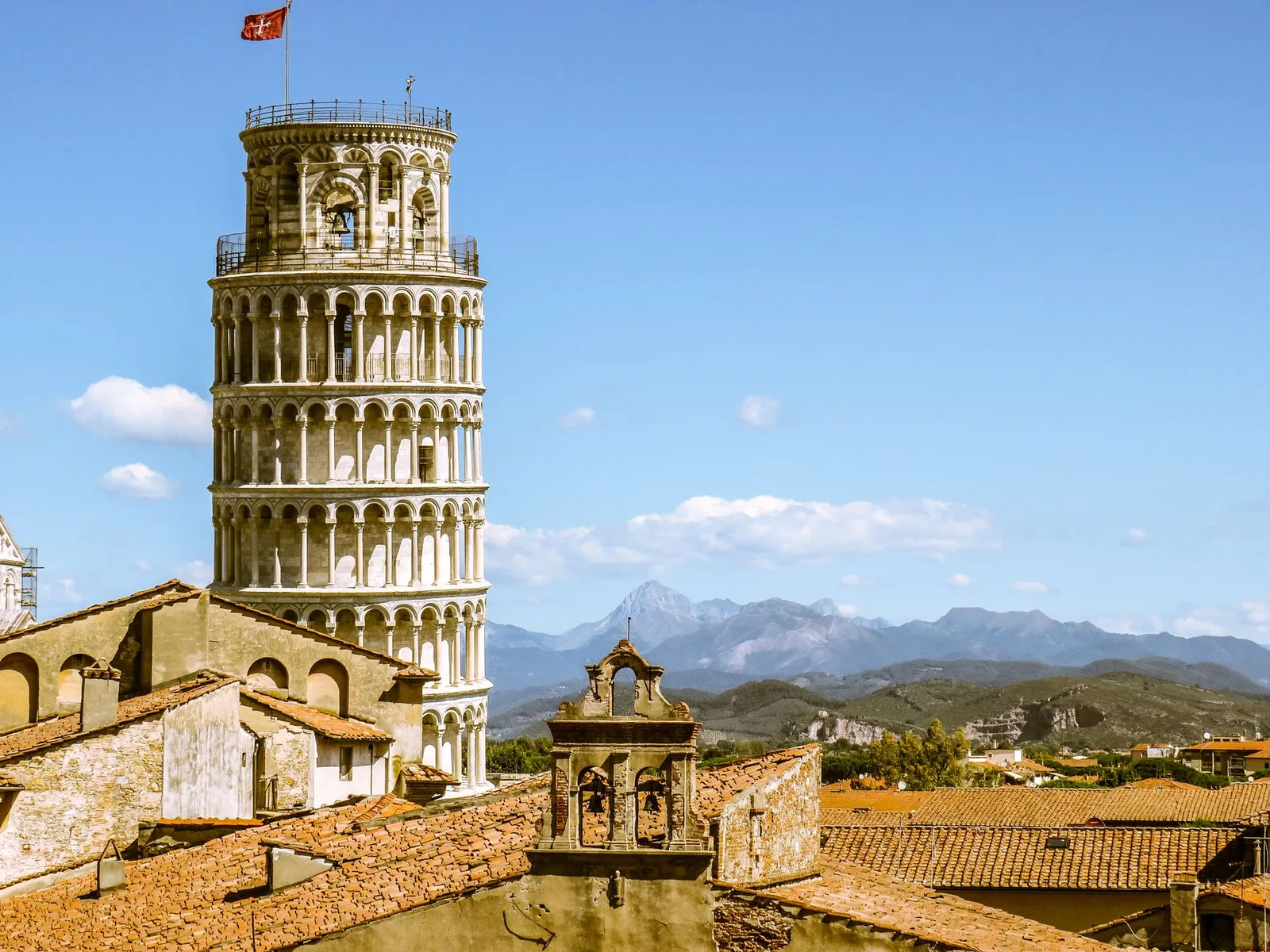 Reisbeeld van Pisa in Italië
