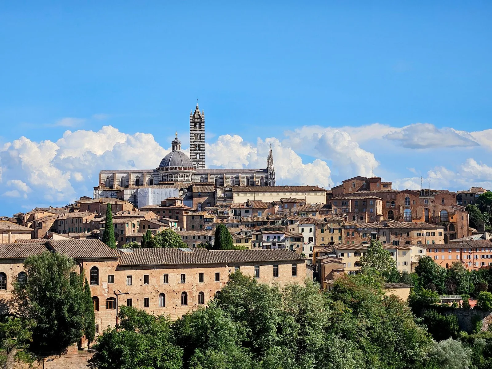 Reisbeeld van Siena in Italië