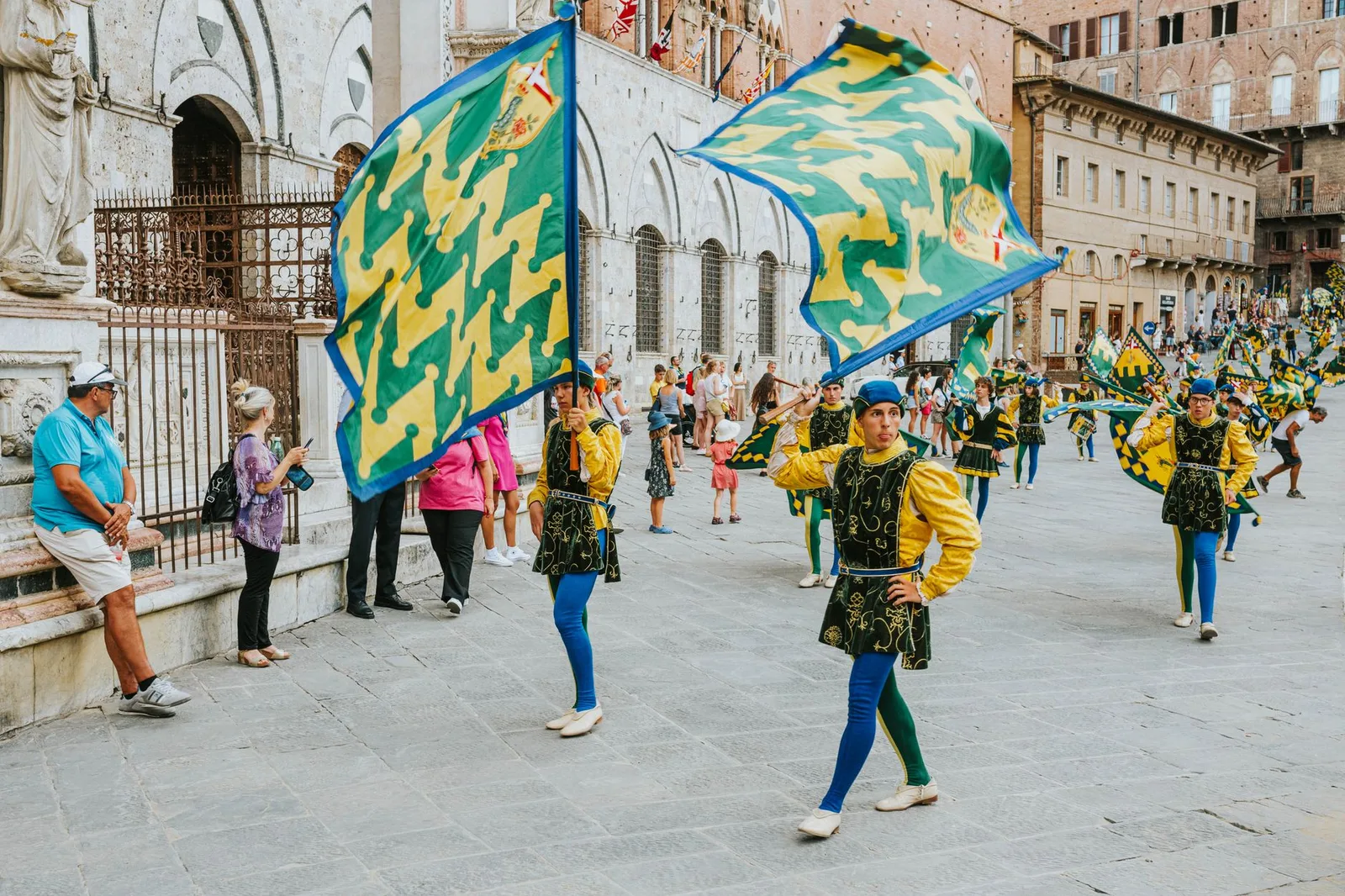 Feste titolari: patroonfeesten van de contrade in Siena in Siena